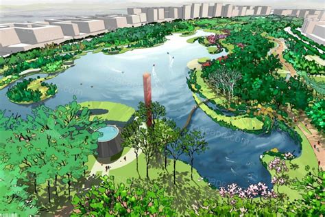 双流县东升城市公园 - 公园 - 设计建材导航网