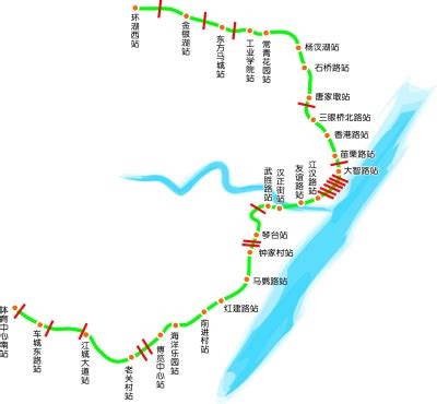 武汉地铁10号线经过哪些站