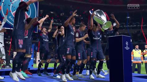 大巴黎对阵蓝月亮《FIFA 19》欧冠联赛模拟决赛演示_3DM单机