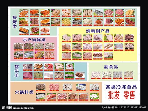 冷冻食品名片设计图__名片卡片_广告设计_设计图库_昵图网nipic.com