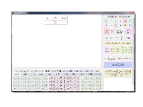 MathType数学公式编辑器 mac版_官方电脑版_华军软件宝库