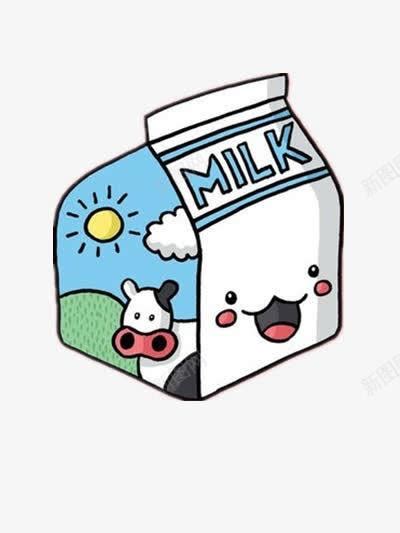 早餐牛奶简笔画元素素材下载-正版素材401755454-摄图网