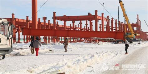 新疆塔城地区开发开放试验区供热配套项目主体结构全面封顶