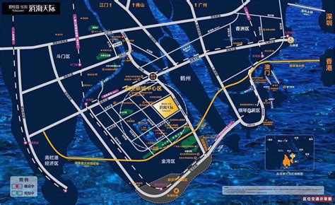 珠海市香洲区最新地图,珠海市区,珠海香洲区详细_大山谷图库