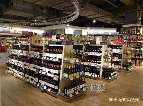 超市酒水货架高清图片下载_红动中国