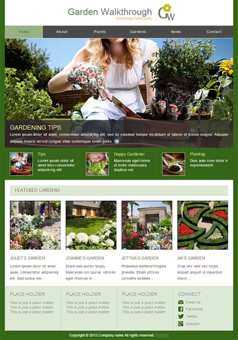 园艺企业网站建设|园艺公司网站模板_易优CMS