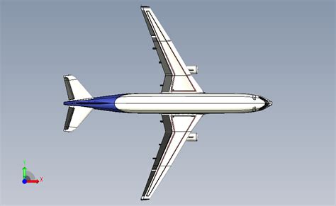 欧洲空客 A330neo客机_STEP_模型图纸下载 – 懒石网