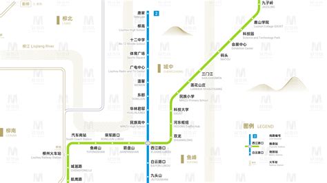 柳州轨道交通线路图（2022+） - 知乎
