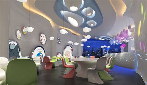 B亲子餐厅设计|空间|室内设计|藏宝男孩Alex - 原创作品 - 站酷 (ZCOOL)