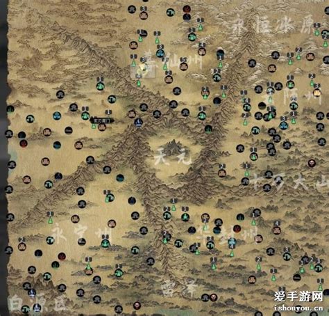 《鬼谷八荒》游戏地图全貌一览_游戏攻略_塔岸网