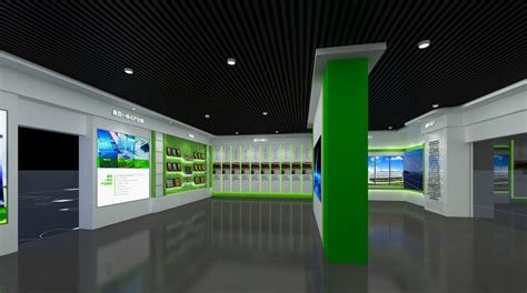 伊犁晶科能源展厅_3D设计-新疆卓越广告有限公司官网