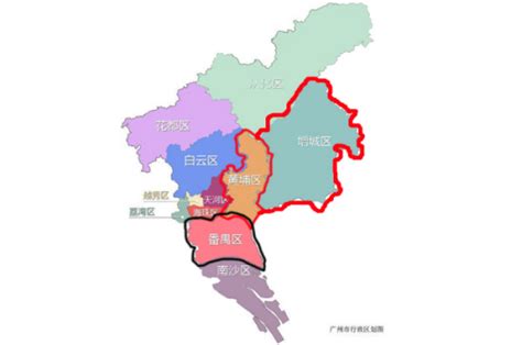 广州市区是哪几个区 - 业百科