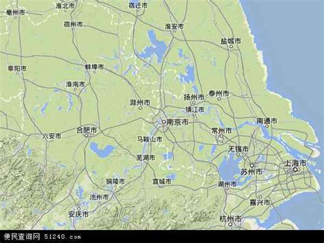 江苏省地图 - 卫星地图、实景全图 - 八九网