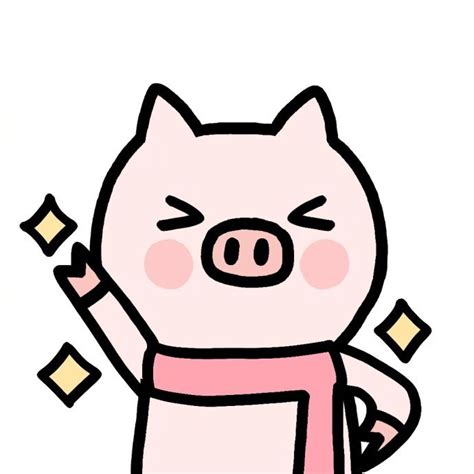 甜美女生网名猪猪头像