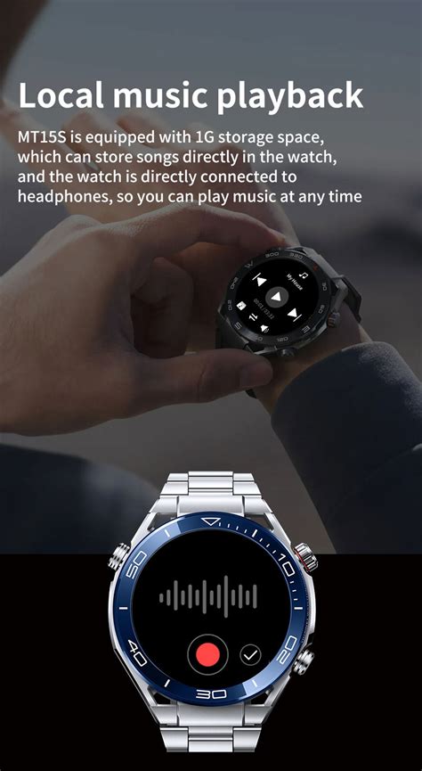 MT15S Smart watch 1G memory For Huawei Watch Ultimate SmartWatch Men ...