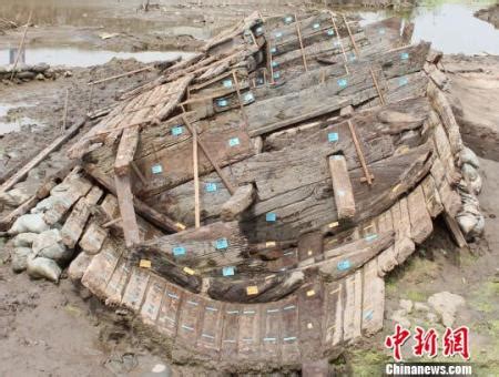 浙江潮塘江沉船发掘 填补省内元代海船发现空白