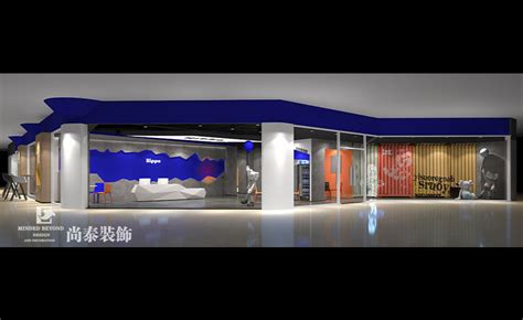 深圳龙岗500平米工业风舞蹈室舞蹈培训机构装修设计效果图-教育培训装修-尚泰装饰设计