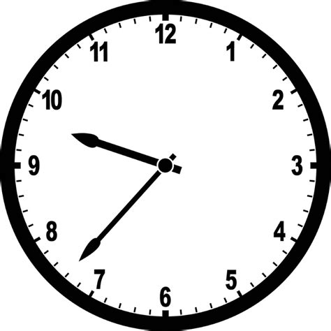 Clock 9:37 | ClipArt ETC