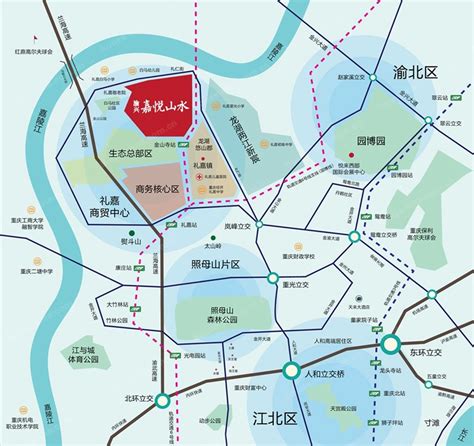 重庆景点地图图片