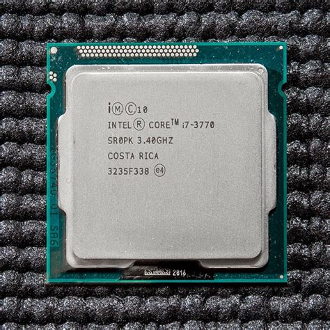 Intel Core i7 3770 3.4 GHz Upto 3.9 GHz LGA 1155 Socket 4 Cores 8 ...