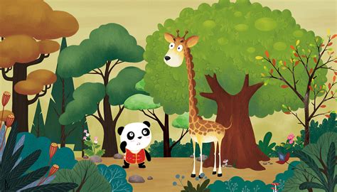 森林里的秘密|插画|儿童插画|一山云 - 原创作品 - 站酷 (ZCOOL)