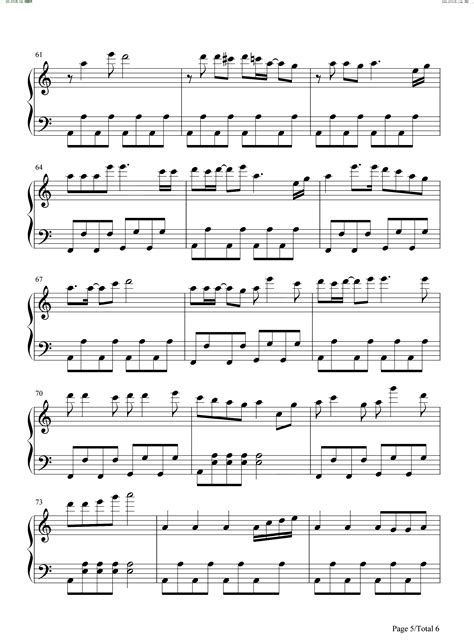 极乐净土-GARNiDELiA双手简谱预览4-钢琴谱文件（五线谱、双手简谱、数字谱、Midi、PDF）免费下载