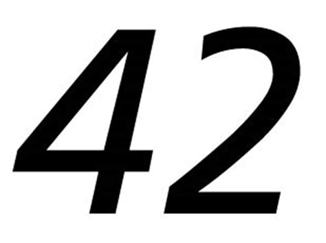Zahl 42 - Mathematik alpha