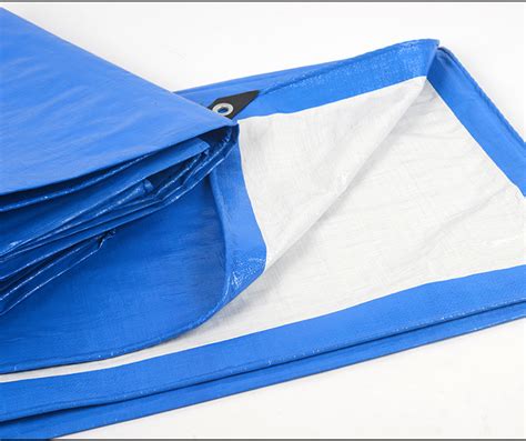 厂家直销蓝白140克PE塑料篷布防雨防水防晒遮阳防尘苫布 篷布-淘宝网