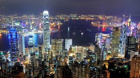 香港湾仔区高楼大厦风景,滨海建筑,建筑摄影,摄影素材,汇图网www.huitu.com