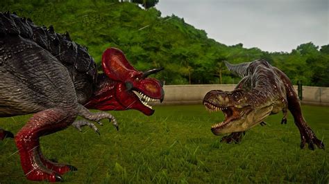 终极暴龙vs霸王龙-侏罗纪世界进化顶级食肉恐龙_腾讯视频