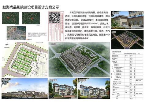 勐海尚品别院建设项目设计方案公示