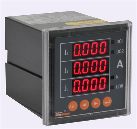 安科瑞 单相电流表/电压表 开关量输入输出AMC96-AI(V)/K-安科瑞电气股份有限公司