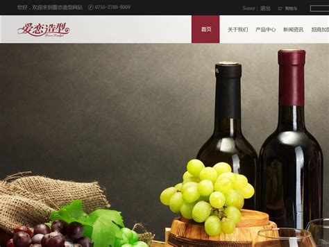 葡萄酒红酒，宣传推广配套页面设计_zhankudjw-站酷ZCOOL
