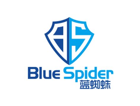 Blue spider 蓝蜘蛛企业标志 - 123标志设计网™