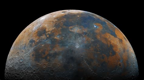 月球的高清合成影像 (© Prathamesh Jaju) @20210720 | NiceBing 必应美图 - 精彩世界,一触即发