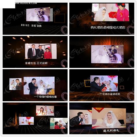 中式婚礼背景视频模板下载_视频背景_图客巴巴