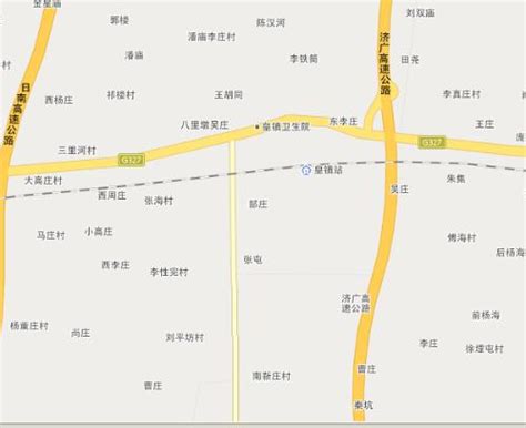 山东省菏泽市地图
