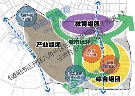 德阳市城市总体规划2016—2030批后公布 重点向南发展
