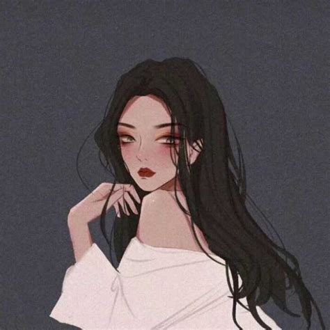 温柔清冷女生漫画头像