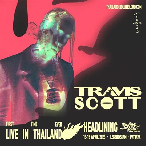 蟑螂侠Travis Scott「亚洲演唱会」确认了！