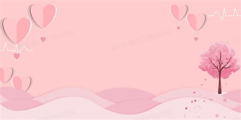 粉色浪漫PPT背景模板免费下载-包图网