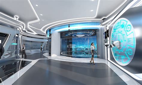 高新科技成果交易展示厅设计|空间|展陈设计|杨强设计 - 原创作品 - 站酷 (ZCOOL)
