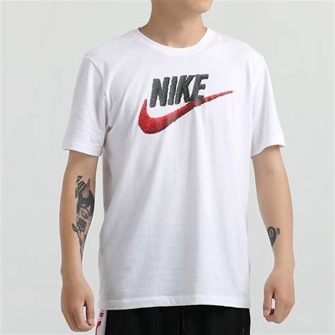 Nike 耐克 男装 休闲 短袖针织衫 运动生活 AR4994-100-耐克 Nike-男装-短袖T恤-12-酷爱购物网
