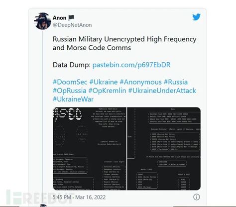 俄黑客组织发视频向美乌等10国政府“宣战”，国际黑客组织“匿名者”关联号转发回应