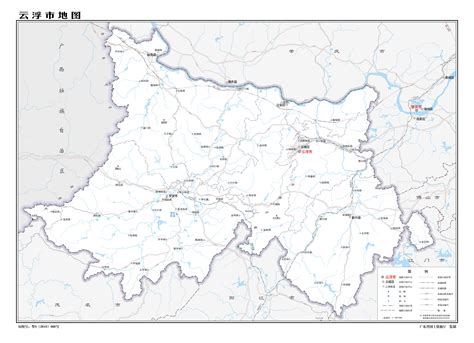 云浮市地图图片