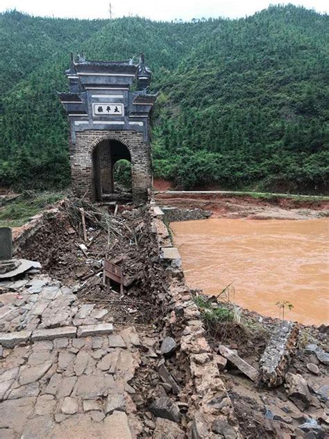 江西“桥坚强”遭遇洪水袭击仍完好 目前正研究制定修复方案