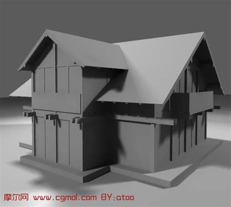 C4D小房子建模|三维|建筑/空间|Callous - 原创作品 - 站酷 (ZCOOL)