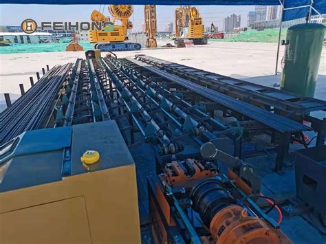 飞宏智能钢筋气动立式弯曲中心设备助力国内高铁项目建设 - 山东飞宏工程机械有限公司