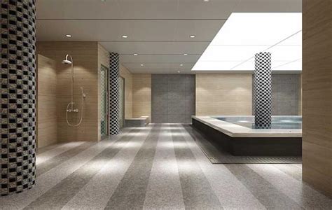 洗浴中心设计案例效果图-效果图交流-筑龙渲染表现论坛