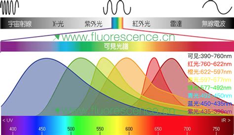 绿光波长和黄光波长和频率对照表
